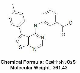 NHTP23, inhibitor of protein kinase CK2